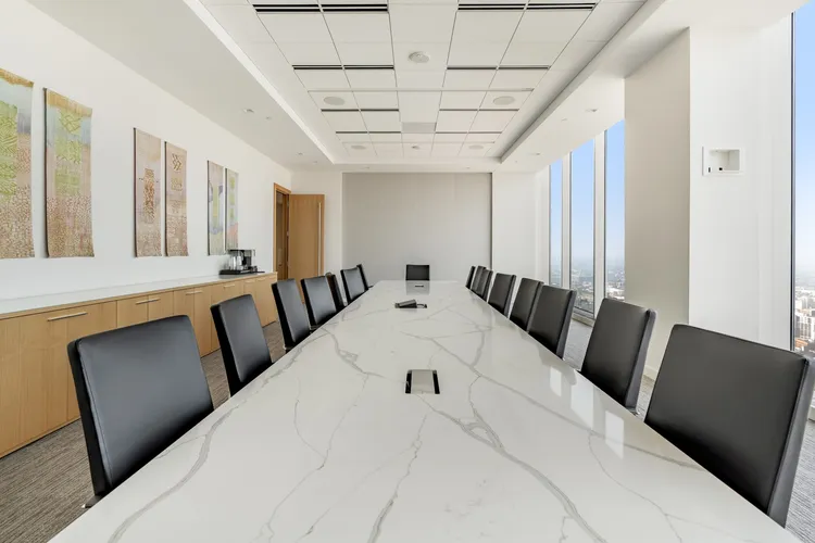 Conference room with chairs in U.S Bank Center building