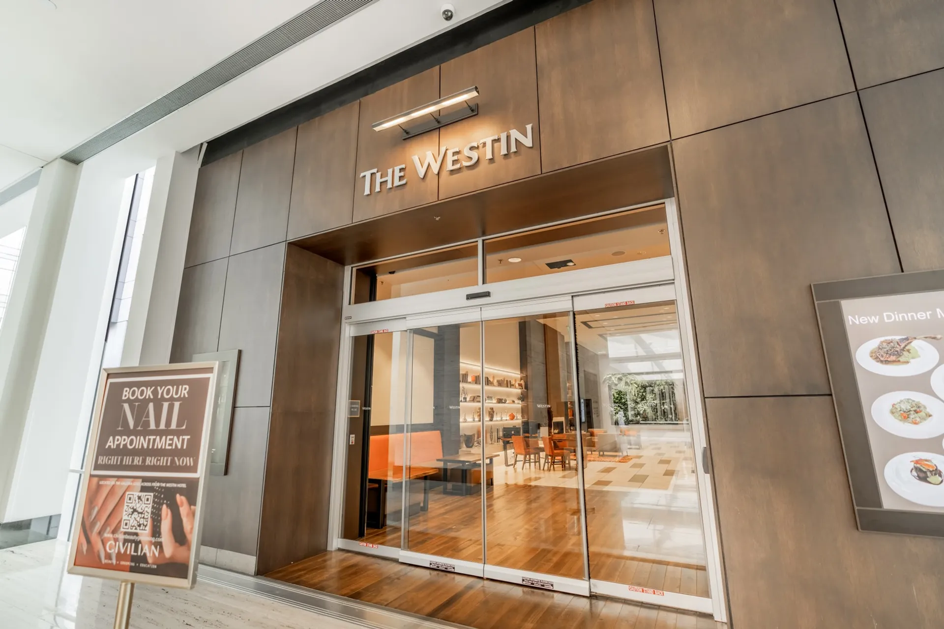 Direct access to The Westin from U.S Bank Center building